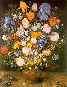 Jan Brueghel Bouquet of Flowers in a Clay Vase china oil painting reproduction